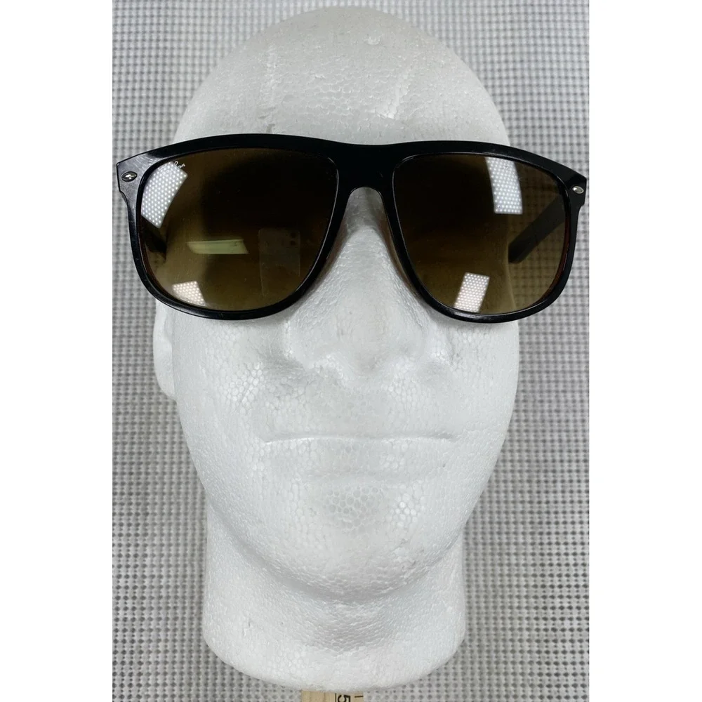 Ray-Ban Boyfriend Sunglasses Brown Frames Brown Lenses - Picture 4 of 6
